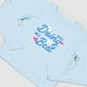 thumbnail image 4 of Polera Niña Kids M/L Glitter Celeste Corona, 4 of 5