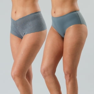 Pack 2X Pantaleta Con Encaje Mujer Flores 13277-203