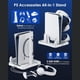 thumbnail image 2 of Estación de Carga para PS5/PSVR2 con Ventilador de Refrigeración y Organizador de Accesorios, Cargador de Controladores de Juego, Base de Carga, Soporte para Accesorios y Soporte para Auriculares, 2 of 7