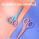 thumbnail image 3 of Deli High Quality School Scissors Cartoon Safe Scissor 135mm Double Colored Hand Craft Paper Cutter For Kids Student Stationery, 3 of 4