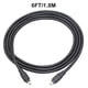 thumbnail image 2 of Cable FireWire 400 GINTOOYUN de 4 pines macho a macho, 6 pies, negro, 2 of 4