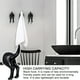 thumbnail image 4 of (2pcs/set) Dog Tail Wall Hook, Wall Decoration Hook, Creative Hook, Two Installation Methods Suitable For Office Hanging Coat Cloth Towel Key Decoration Wall, 4 of 5