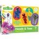 thumbnail image 1 of Juego de combinación MasterPieces Sesame Street Heads & Toes, 1 of 5