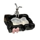 thumbnail image 3 of Jabonera De Porcelana Con Figura De Conejito Para Bañera De Estilo Rústico, Color Negro, 3 of 5