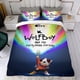 thumbnail image 4 of Wolfboy y la Fábrica de Todo Conjunto de sábanas temático, trío de piezas, cómodo y amigable con la piel, diseño único, regalo de decoración para el hogar para familiares, amigos y fans,173cm *218cm, 4 of 6