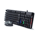 thumbnail image 3 of Kit teclado y mouse gamer usb retroiluminado español negro, 3 of 3