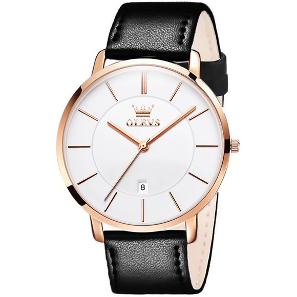 Reloj Ultra Thin Minimalist Waterproof Para Hombre