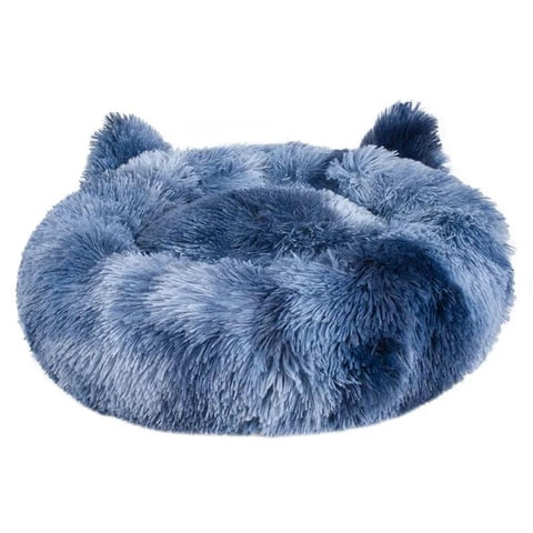 Luri Pets - Cama Mascota Gato Perro – Luxury Bed Extra Suave - Azul