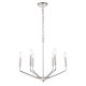 thumbnail image 4 of Lámpara Colgante Living District Enzo 6 Luces Cromo 56 cm, 4 of 9