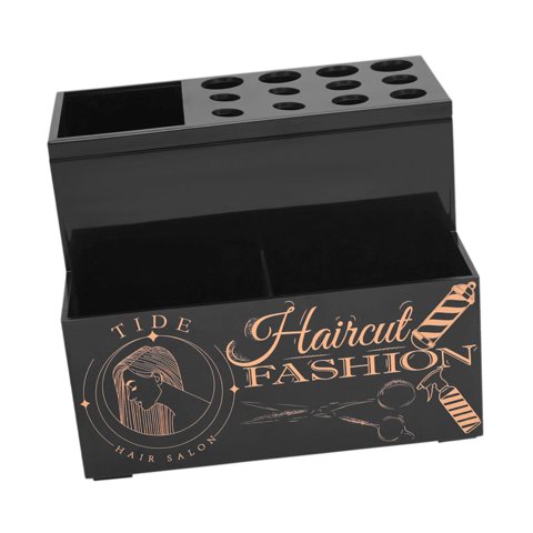 Ioensy - Soporte Para Tijeras De Peluquería, Caja Para Sujetar Tijeras De Peluquería Profesionales