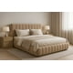 thumbnail image 1 of Cama Nube 2 Plazas Beige + Colchón 2P Mery Desing 30CM + 2 Almohadas Masel, 1 of 9
