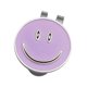thumbnail image 3 of Ropa Sonrisa Cara Magnética Gorra Sombrero Visor Clip Golf Bola Marcador Regalo Púrpura, 3 of 3
