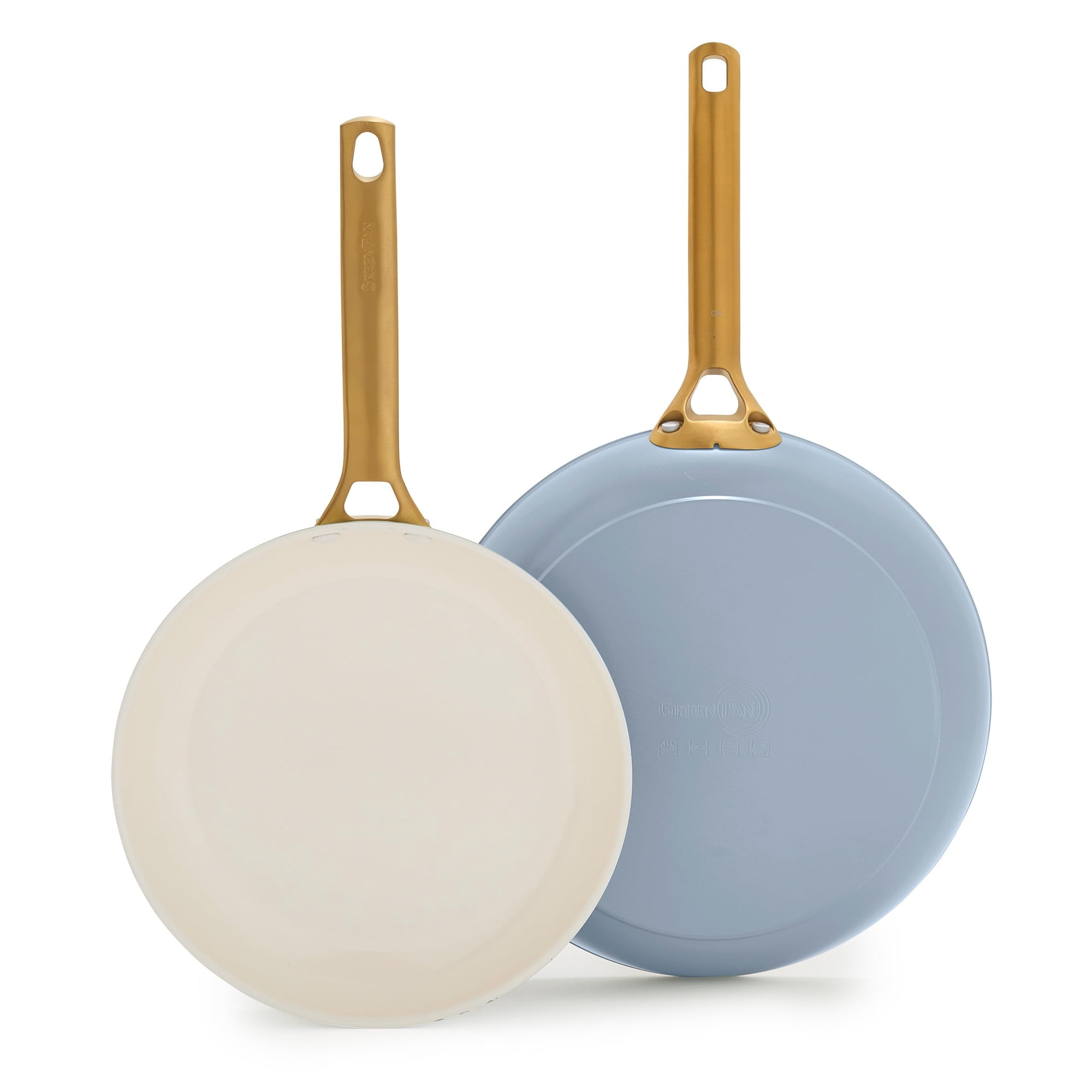 Juego De Sartenes Greenpan Reserve Pro Ceramic De 26 Cm Y 30 Cm
