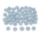 thumbnail image 2 of 50 pedazos sueltan los encantos de los granos de cerámica para la joyería que hace el azul claro 12m m, 2 of 5