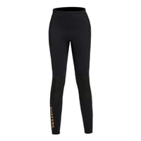 Ioensy - Traje De Buceo Pantalones Leggings Snorkel Pesca Submarina Pantalones Mujer Negro S