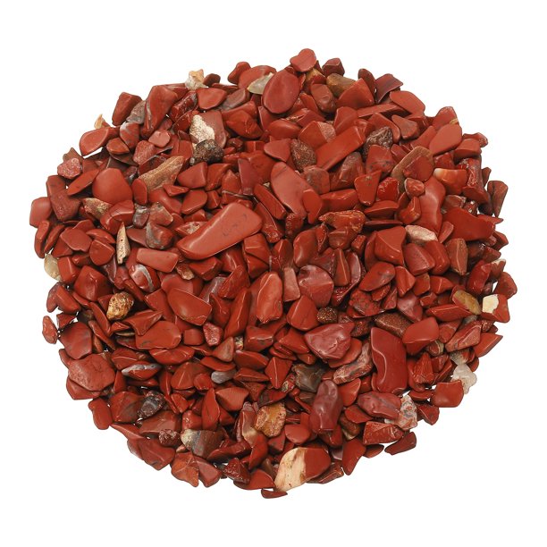 Uxcell Chips de Cristal Piedra 0.44 Lb Fluorita Grava de Acuario Rocas Cuarzo Rojo 5-19 mm Destinado para Pecera