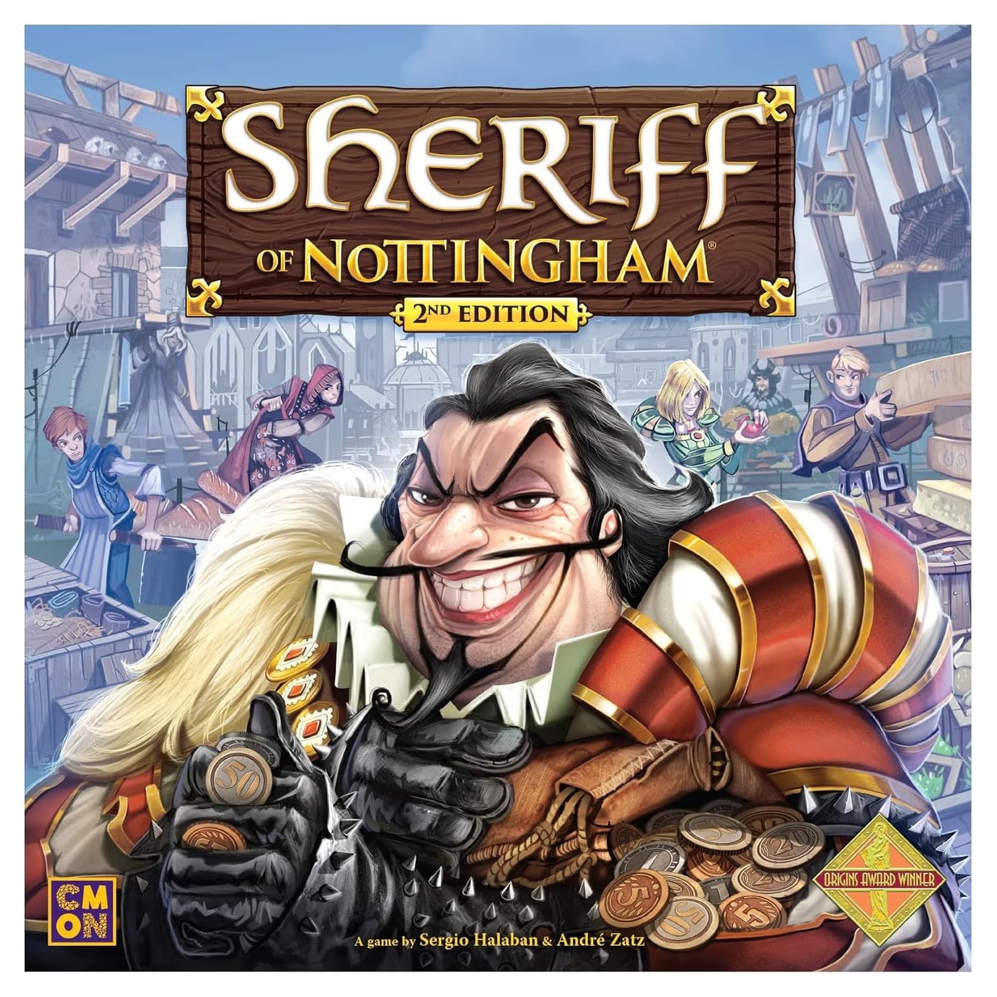 Juego De Mesa Sheriff Of Nottingham 2nd Edition Cmon