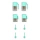 thumbnail image 3 of Casas De Muñecas Frascos De Botellas De Condimentos Para Juegos De Imaginación Juego De Cocina Juego De Cocina Verde Claro, 3 of 5