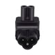 thumbnail image 2 of El Enchufe De Conversión De Energía IEC320 C6 A C7 Reemplaza El Adaptador De Accesorios De Repuestos, 2 of 5