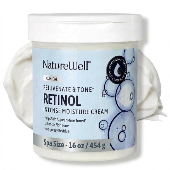 Crema Retinol NatureWell 16oz Microencapsulado Facial y Cuerpo