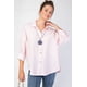 thumbnail image 1 of Camisa Fashnzfab Tejida Texturizada Con Botones Mist Pink, 1 of 5