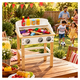 thumbnail image 4 of Juego Parrilla para Asados Infantil de Madera con accesorios Barbacoa, 4 of 4