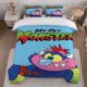 thumbnail image 1 of My Pet Monster Themed Bedding Set Three-Piece Duvet Cover and Pillowcase Set, 1 of 1