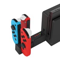 Estación De Carga Aaronmei Para Control Switch Joycon Con Indicador Led
