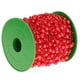 thumbnail image 5 of Perlas de imitación de 60m Bolas de cadena Guirnalda de decoración de mesa de boda 8mm + 3mm rojo, 5 of 5
