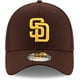 thumbnail image 2 of Gorra de béisbol New Era MLB 39Thirty San Diego Padres Brown, 2 of 8