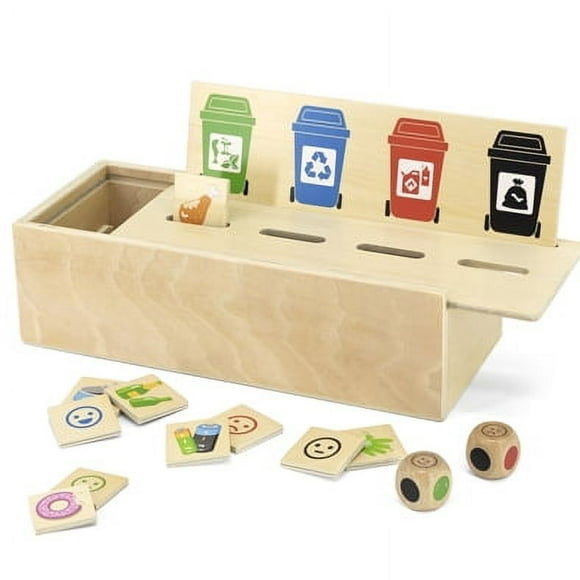 Juego Madera Clasificación Reciclaje