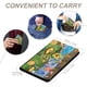 thumbnail image 4 of Bob Esponja Porta Pasaporte y Cartera de Viaje Premium de Cuero PU, Funda de Pasaporte Bloqueo RFID con Ranuras para Tarjetas de Crédito, Estuche para Libro de Pasaporte para Familia 10cm × 15cm, 4 of 6