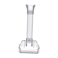 Magideal - Alimentador De Camarones Para Peces De Acuario, Cuenco De Alimentación, Tubo De Alimentación De Camarones Transparente Y Juego De Platos, Superficies Longitud 21 Cm