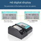 thumbnail image 4 of Cargador 14.4V-18V 3A con Pantalla LCD de Reemplazo para Cargador de Batería Makita 18V DC18RA DC18RC DC18RD, Compatible con Batería Makita 18V-14.4V BL1815 BL1820 BL1830 BL1850 BL1860 BL1840 BL1430, 4 of 10