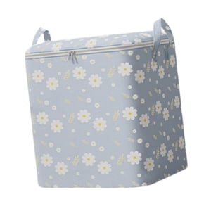 Bothyi - Bolsa De Almacenamiento Para Edredón, Manta, Organización De Ropa, Bolsa De Equipaje, Organizador De Almacenamiento, 80L, Azul