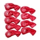thumbnail image 1 of 9x Impermeable Golf Club Iron Cover Protección Headcover Universal Fit Red, 1 of 5