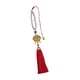 thumbnail image 5 of Coches Espejo Retrovisor Colgante Esmalte Encantos Puerta Pared Ventana Colgante Ornamento Rojo, 5 of 5