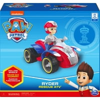 Vehículo Atv Paw Patrol Ryder'S Rescue Con Figura Coleccionable
