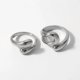 thumbnail image 1 of Set de anillos color plateados para mujer, 1 of 3