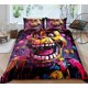 thumbnail image 1 of Nights -Favors D-uvet Co-ver for -Boys Girls Ki-ds Game Theme Teens B-ed Co-llec-tion Bedd-in-g Set Bedroom Decor NO Comforter 09-Fnaf Q Queen, 1 of 5