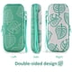 thumbnail image 2 of Kit de accesorios para consola de juegos 9 en 1 para Switch Lite, con protector de pantalla, tapas de joystick, funda transparente, calcomanías DIY, bolsa de transporte, correa para la muñeca, 2 of 7
