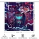 thumbnail image 2 of Hotel Hazbin-theme 4-Piece Shower Curtain Set with Rugs, Waterproof Bathroom Decor Set Includes Bath Mat, U-Shaped Rug, Toilet Lid Cover and Curtain with Hooks, 2 of 6