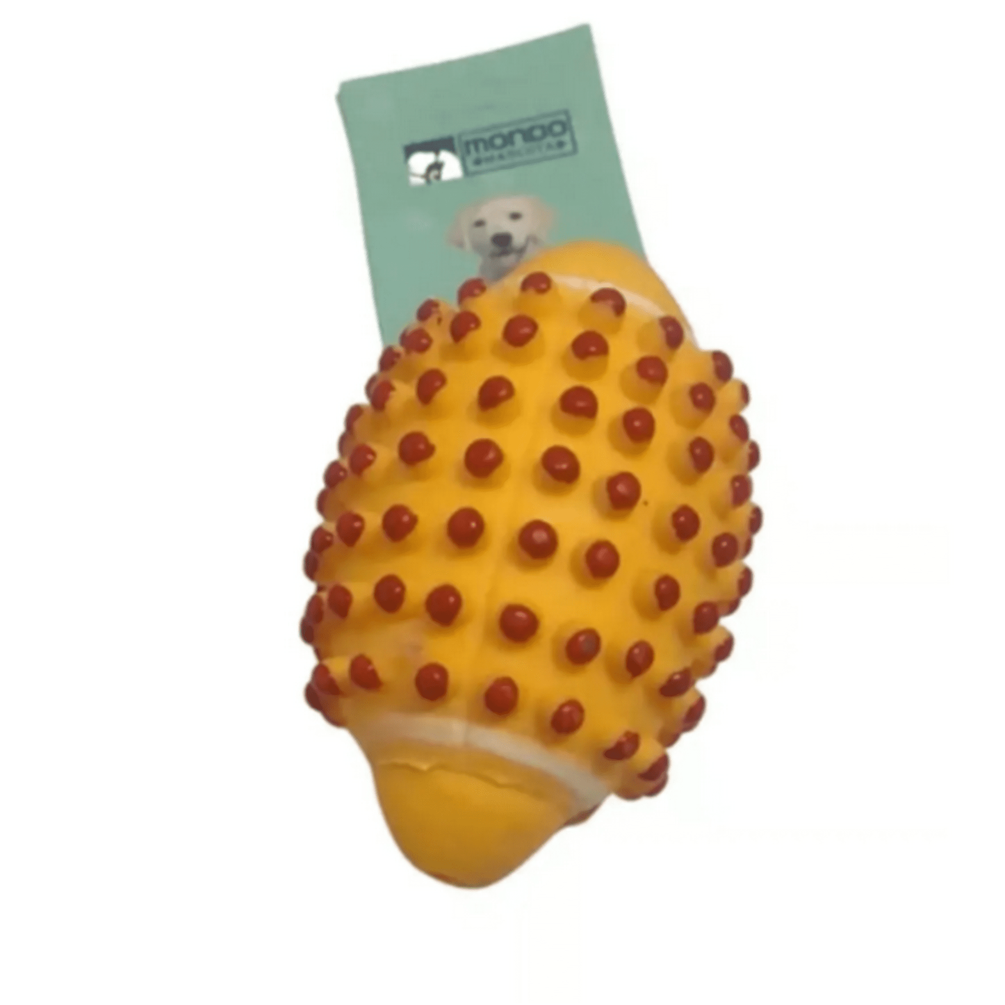 Genérico - Juguete Balón Para Perros Naranja Goma