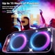 thumbnail image 4 of Altavoz Bluetooth Foxdawn portátil de 240 W con espectáculo de luces LED, 4 of 7