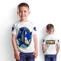Mundo Textil - Polera Juvenil Sonic D5 - Talla 10