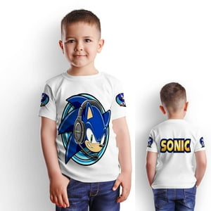 Mundo Textil - Polera Juvenil Sonic D5 - Talla 8