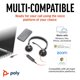 thumbnail image 5 of Auriculares con cable PLT Blackwire 3325 certificado para Microsoft Teams, 5 of 5