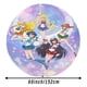 thumbnail image 5 of Sailor Moon Mantel Redondo con Estampado Icónico de Temática, Se Adapta a la Mayoría de Mesas, Fácil de Cuidar, Regalo Perfecto para Aficionados, Amigos y Familia.180cm, 5 of 5