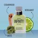 thumbnail image 3 of Perfume Infinity Eau De Parfum 100 Ml Para Hombre, 3 of 8