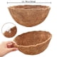 thumbnail image 2 of Xiao Hua Canasta Colgante de 2 Piezas con Reemplazo de Forro de Fibra de Coco, Forro de Canasta de Maceta Redonda natural de Fibra de Coco, Adecuado para Colgar Canastas de Flores/siembra de, 2 of 4